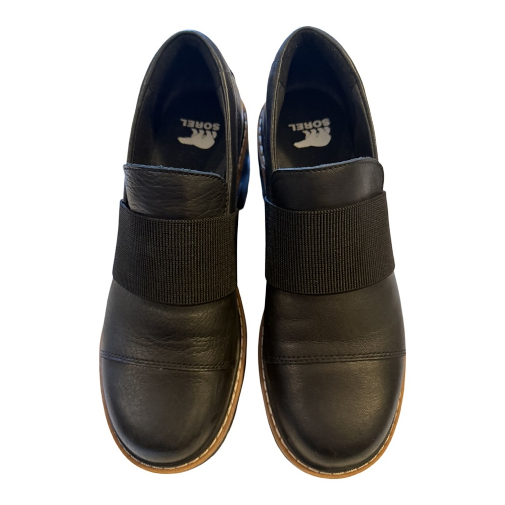 Sorel Women’s Black Slip-On Chunky Shoes